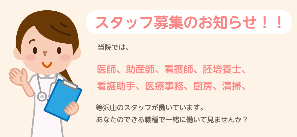 スタッフ募集